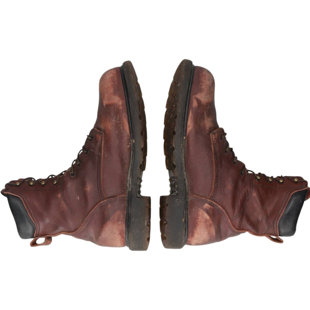 2000s Red Wing 2408 Steel Toe Work Boots, Made in USA, Size 10 1/2 Men's 28.5cm genuine leather brown type Vintage Second Hand