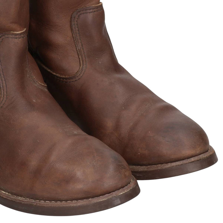 1990s Red Wing 1155 Pecos Boots, Made in USA, Size 8.5 EEE (equivalent to men's 10.4"), Vintage /saa016270 Men's 26.5cm unclear brown type Vintage Second Hand