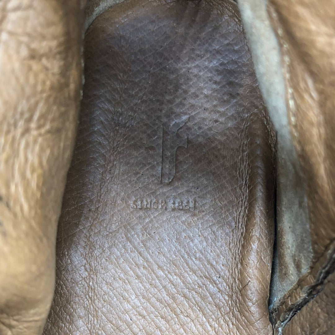 Frye suede belt boots, size 9 1/2 B Men's 27.5cm unclear brown type Vintage Second Hand