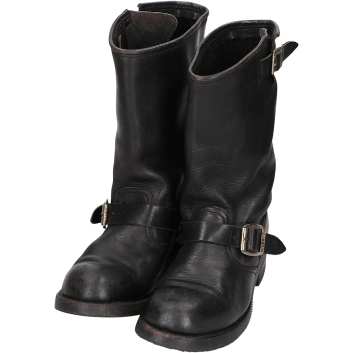 Sendra Engineer Boots Men's 26.0cm unclear black type Vintage Second Hand