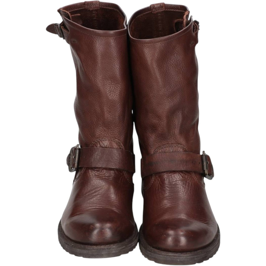 Frye Engineer Boots Men's 25.0cm unclear brown type Vintage Second Hand