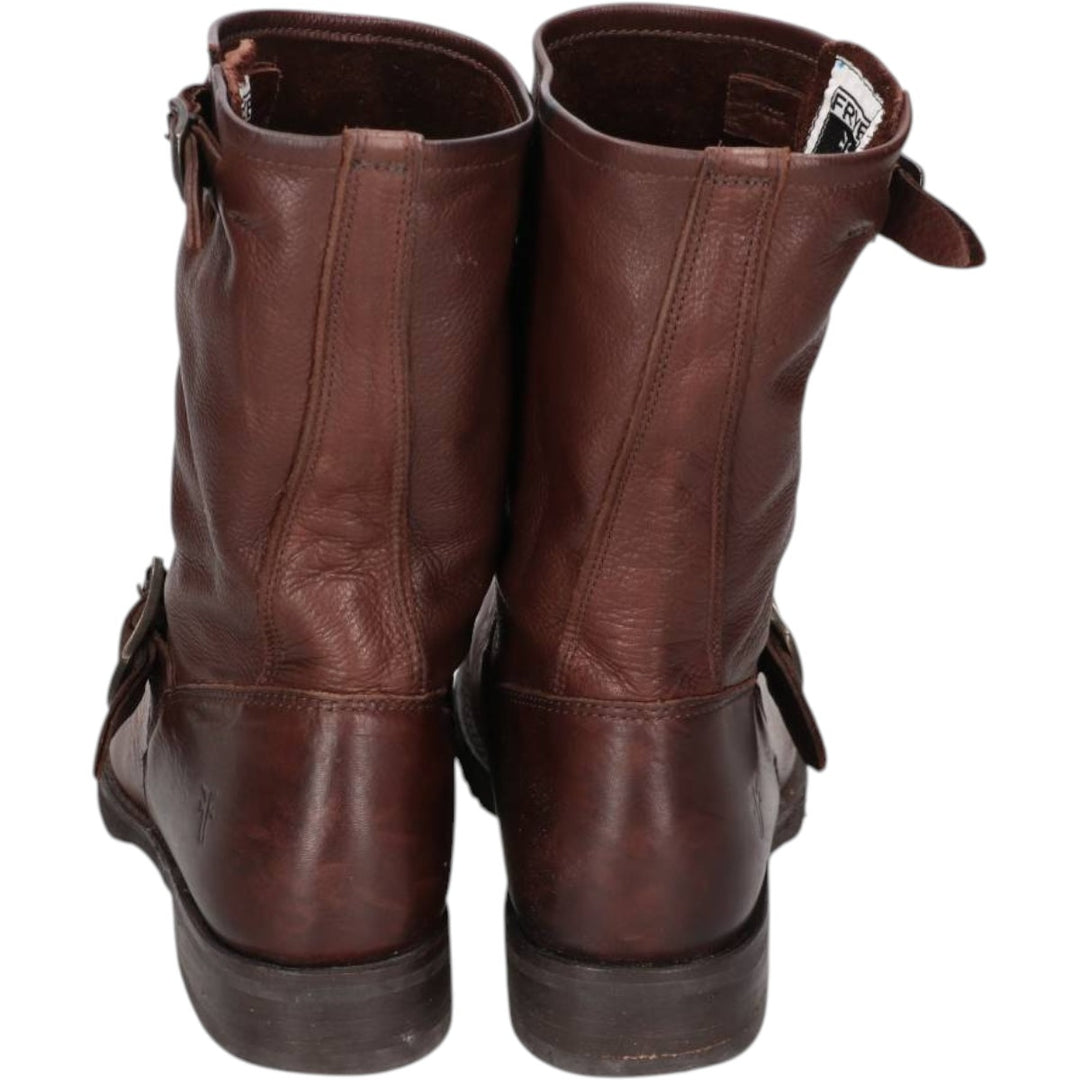 Frye Engineer Boots Men's 25.0cm unclear brown type Vintage Second Hand