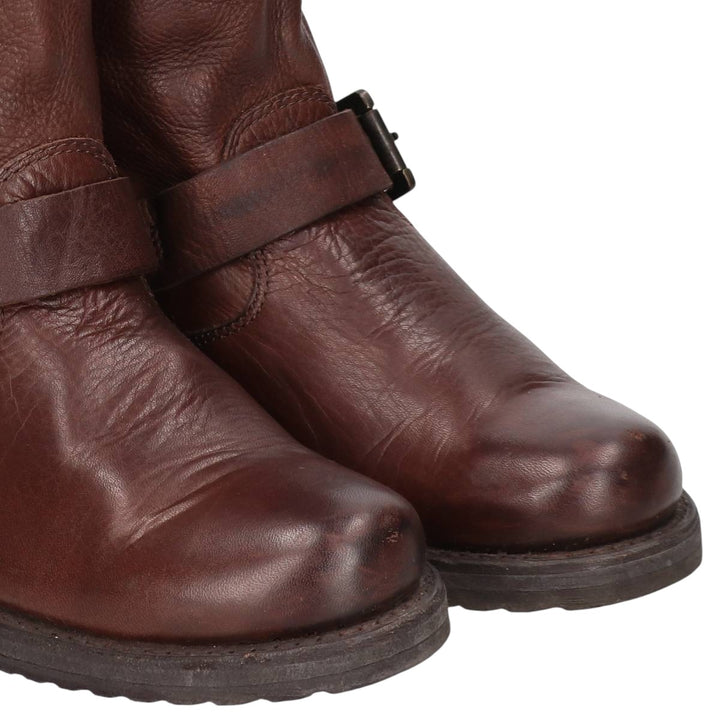 Frye Engineer Boots Men's 25.0cm unclear brown type Vintage Second Hand