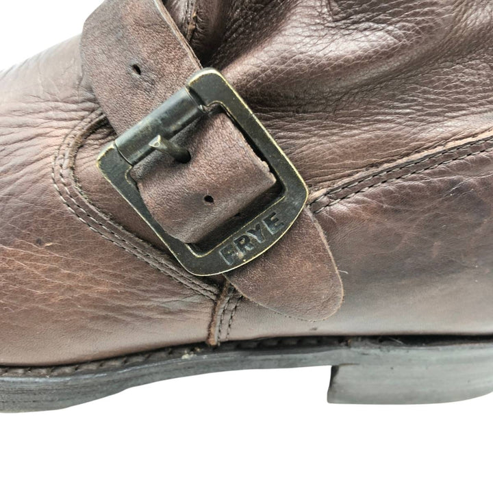Frye Engineer Boots Men's 25.0cm unclear brown type Vintage Second Hand