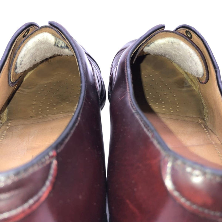 Johnston & Murphy OPTIMA Straight Tip Shoes, Made in USA, Size 10 D Men's 28.0cm unclear bordeaux Vintage Second Hand