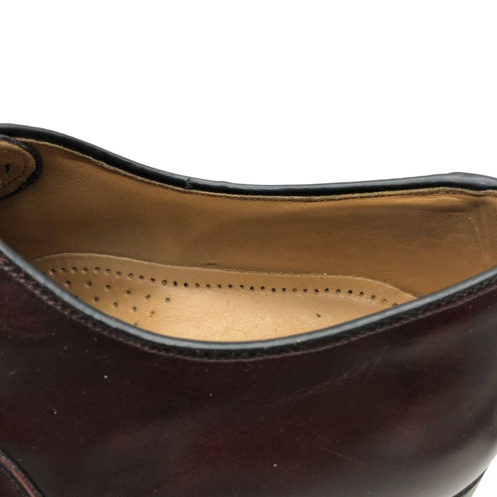 Johnston & Murphy OPTIMA Straight Tip Shoes, Made in USA, Size 10 D Men's 28.0cm unclear bordeaux Vintage Second Hand