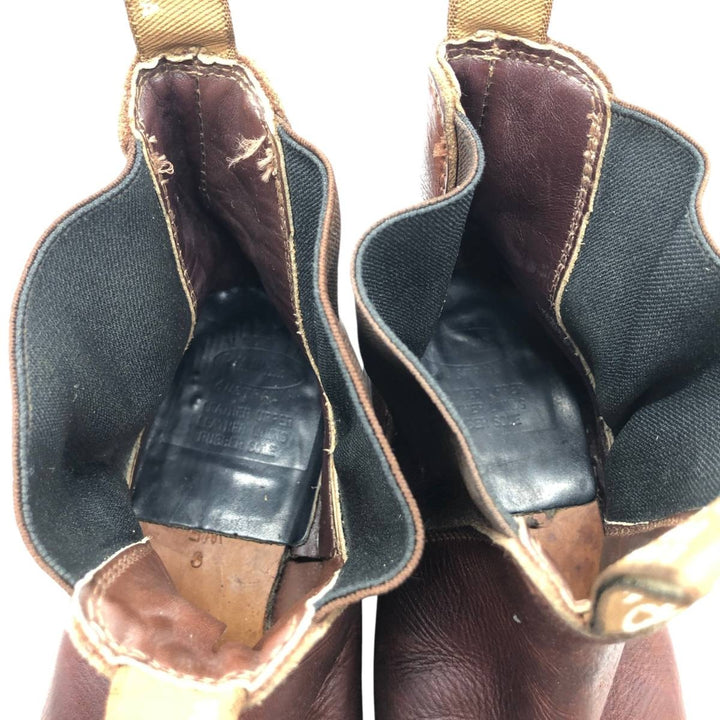 R.M. Williams Chelsea Boots, Made in Australia, Size 6 Men's 25.0cm genuine leather brown type Vintage Second Hand