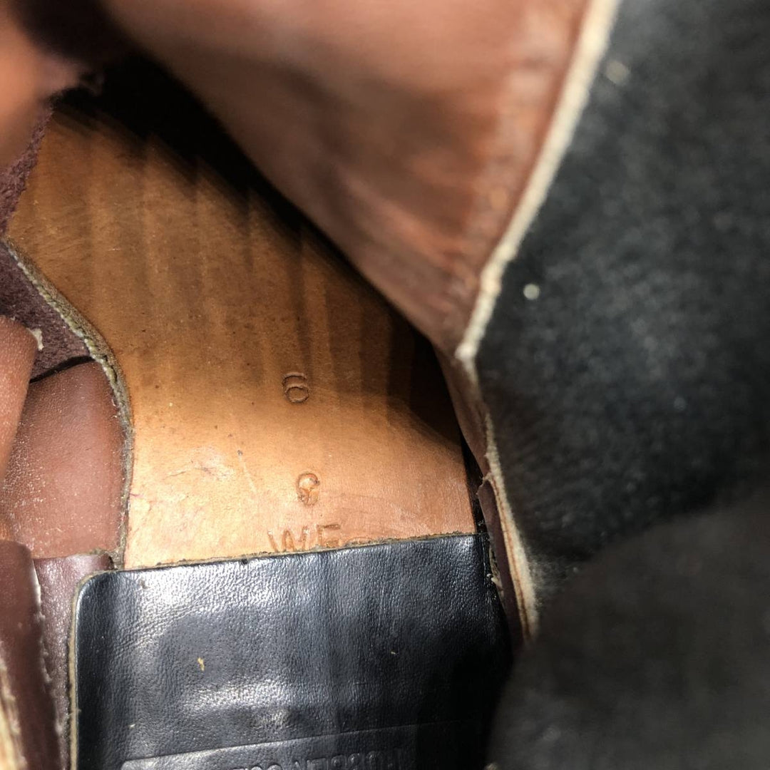 R.M. Williams Chelsea Boots, Made in Australia, Size 6 Men's 25.0cm genuine leather brown type Vintage Second Hand