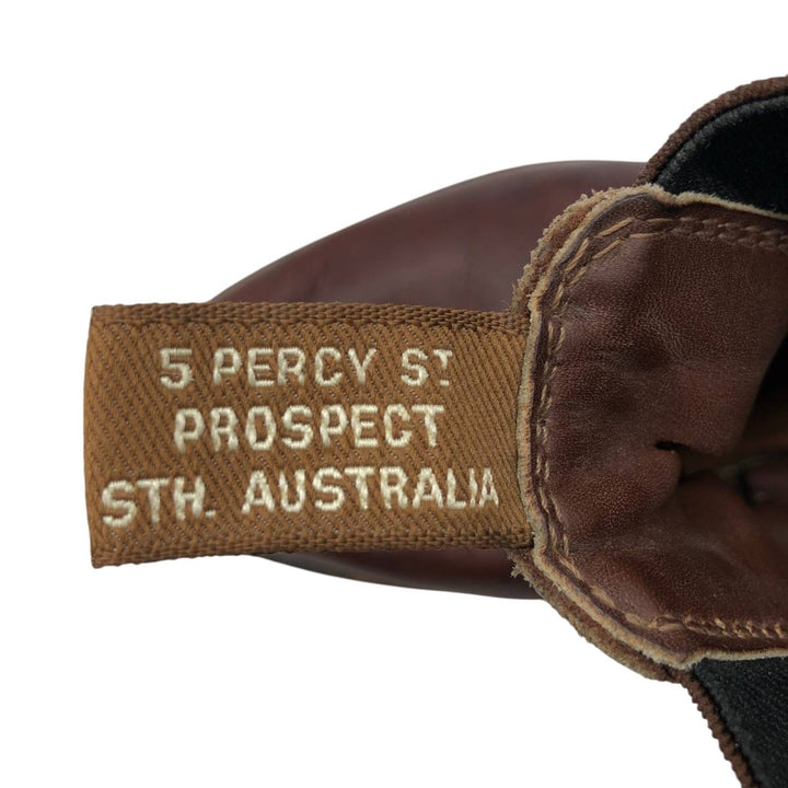 R.M. Williams Chelsea Boots, Made in Australia, Size 6 Men's 25.0cm genuine leather brown type Vintage Second Hand