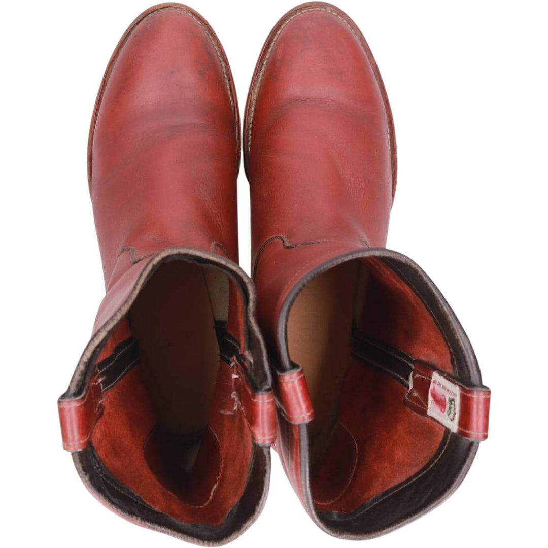 Chippewa Roper Boots, Made in USA, Size 10E Men's 28.0cm unclear red type reddish brown Vintage Second Hand