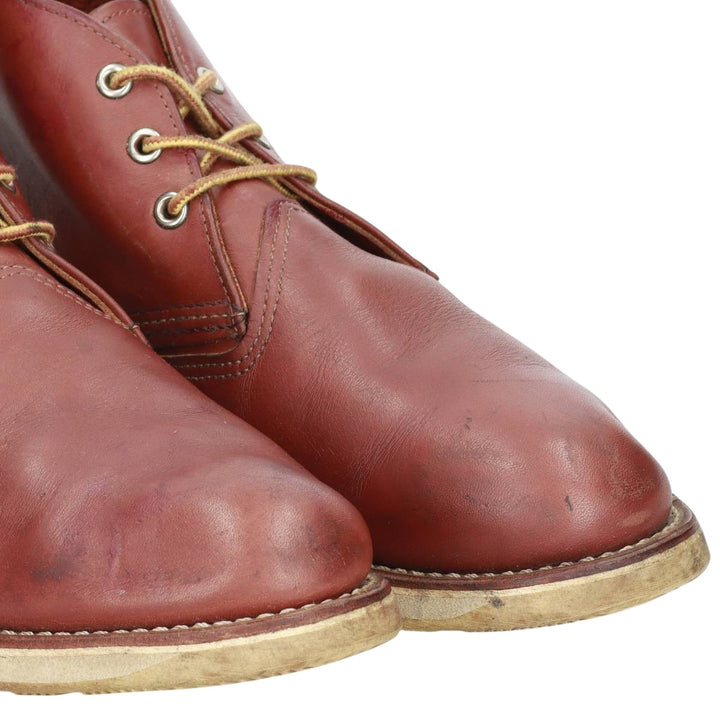 Red Wing 3139 Chukka Boots, Made in USA, Size 10 1/2 Men's 28.5cm genuine leather red type reddish brown Vintage Second Hand