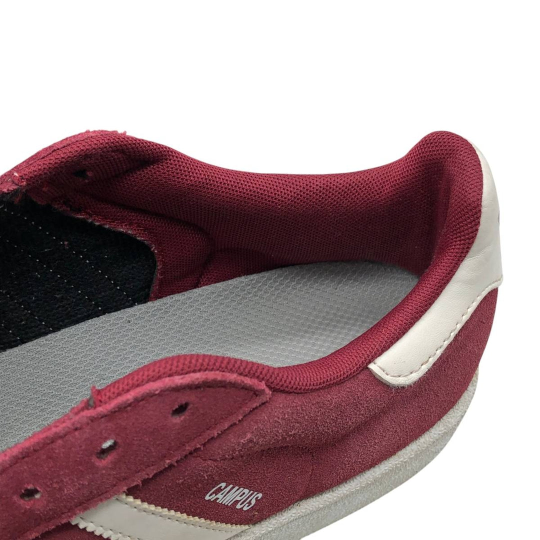 Adidas Campus sneakers, size 8 Men's 26.0cm unclear wine-red Vintage Second Hand
