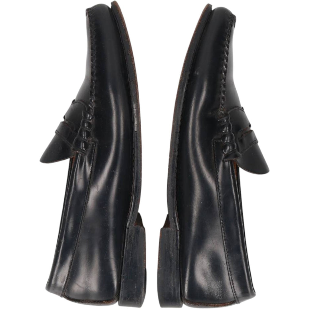 GHBass BASS coin loafers, size 8 EE Men's 26.0cm genuine leather black type Vintage Second Hand
