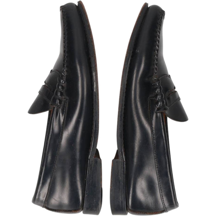 GHBass BASS coin loafers, size 8 EE Men's 26.0cm genuine leather black type Vintage Second Hand