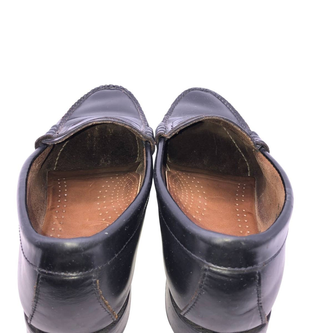 GHBass BASS coin loafers, size 8 EE Men's 26.0cm genuine leather black type Vintage Second Hand