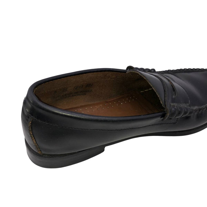 GHBass BASS coin loafers, size 8 EE Men's 26.0cm genuine leather black type Vintage Second Hand