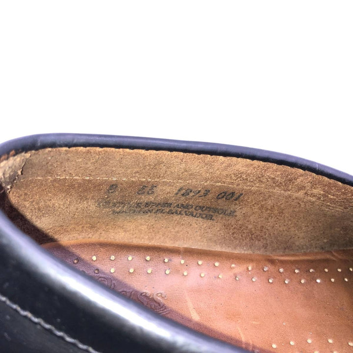 GHBass BASS coin loafers, size 8 EE Men's 26.0cm genuine leather black type Vintage Second Hand