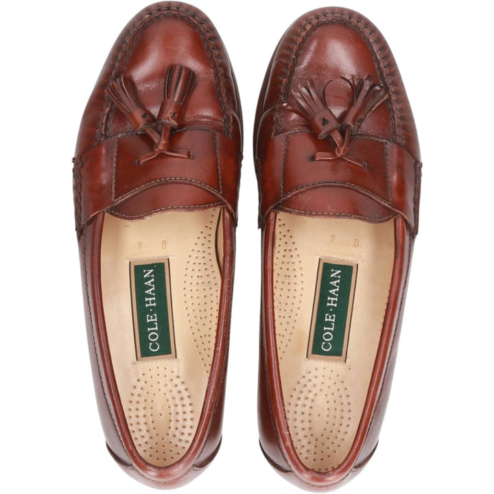 COLEHAAN Tassel Loafers 9D Men's 27.0cm unclear brown type Vintage Second Hand