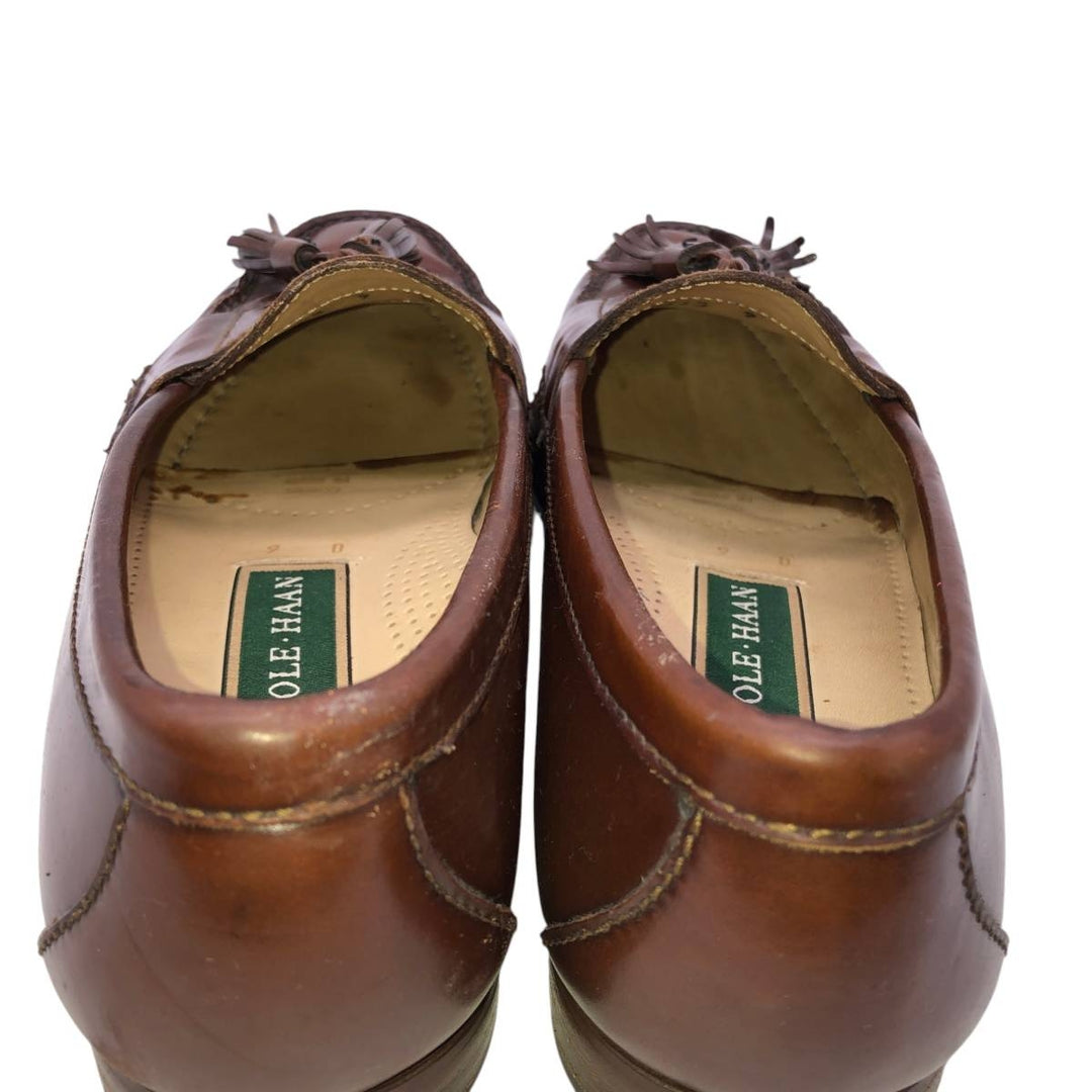 COLEHAAN Tassel Loafers 9D Men's 27.0cm unclear brown type Vintage Second Hand