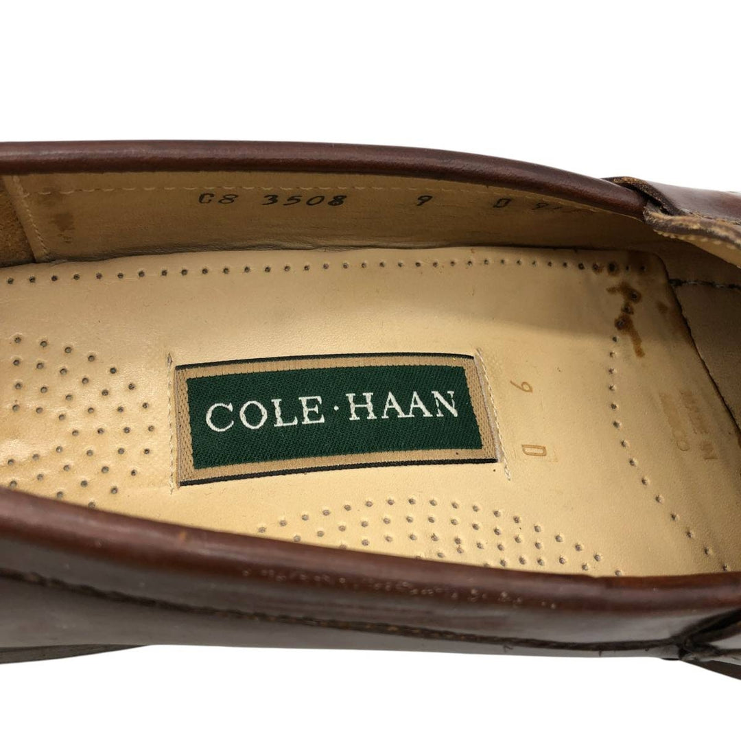 COLEHAAN Tassel Loafers 9D Men's 27.0cm unclear brown type Vintage Second Hand