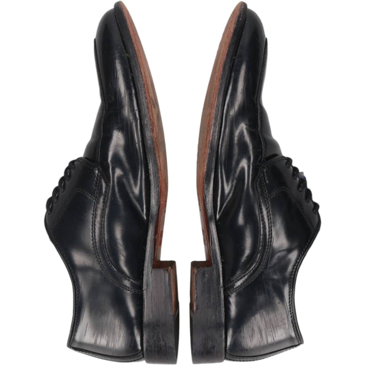 Johnston and Murphy U-tip shoes, size 8D Men's 26.0cm Genuine Leather Sheepskin black type Vintage Second Hand