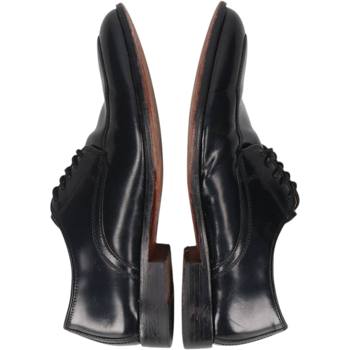 Johnston and Murphy U-tip shoes, size 8D Men's 26.0cm Genuine Leather Sheepskin black type Vintage Second Hand