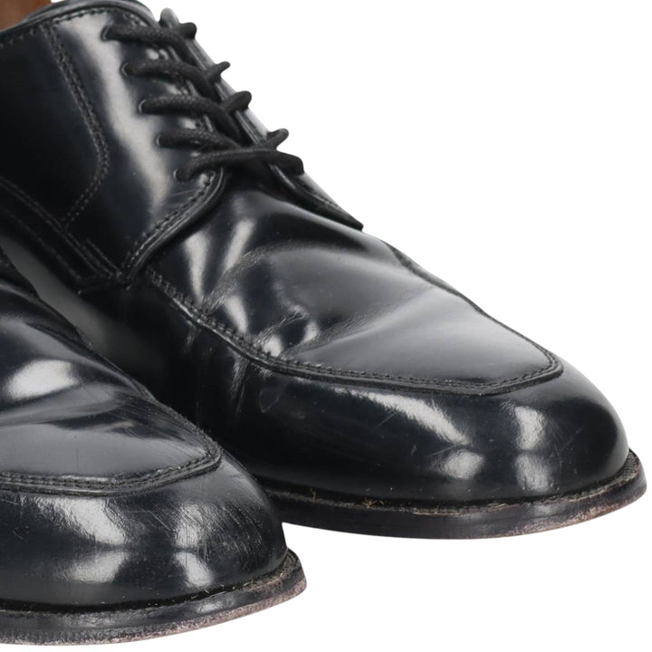 Johnston and Murphy U-tip shoes, size 8D Men's 26.0cm Genuine Leather Sheepskin black type Vintage Second Hand
