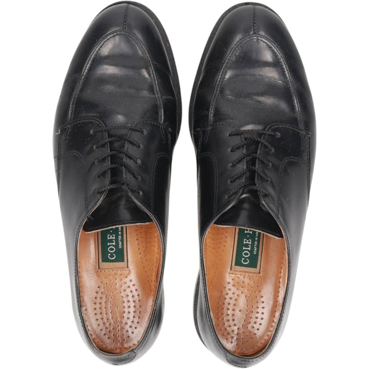 Cole Haan U-tip shoes, made in USA, size 8D Men's 26.0cm unclear black type Vintage Second Hand