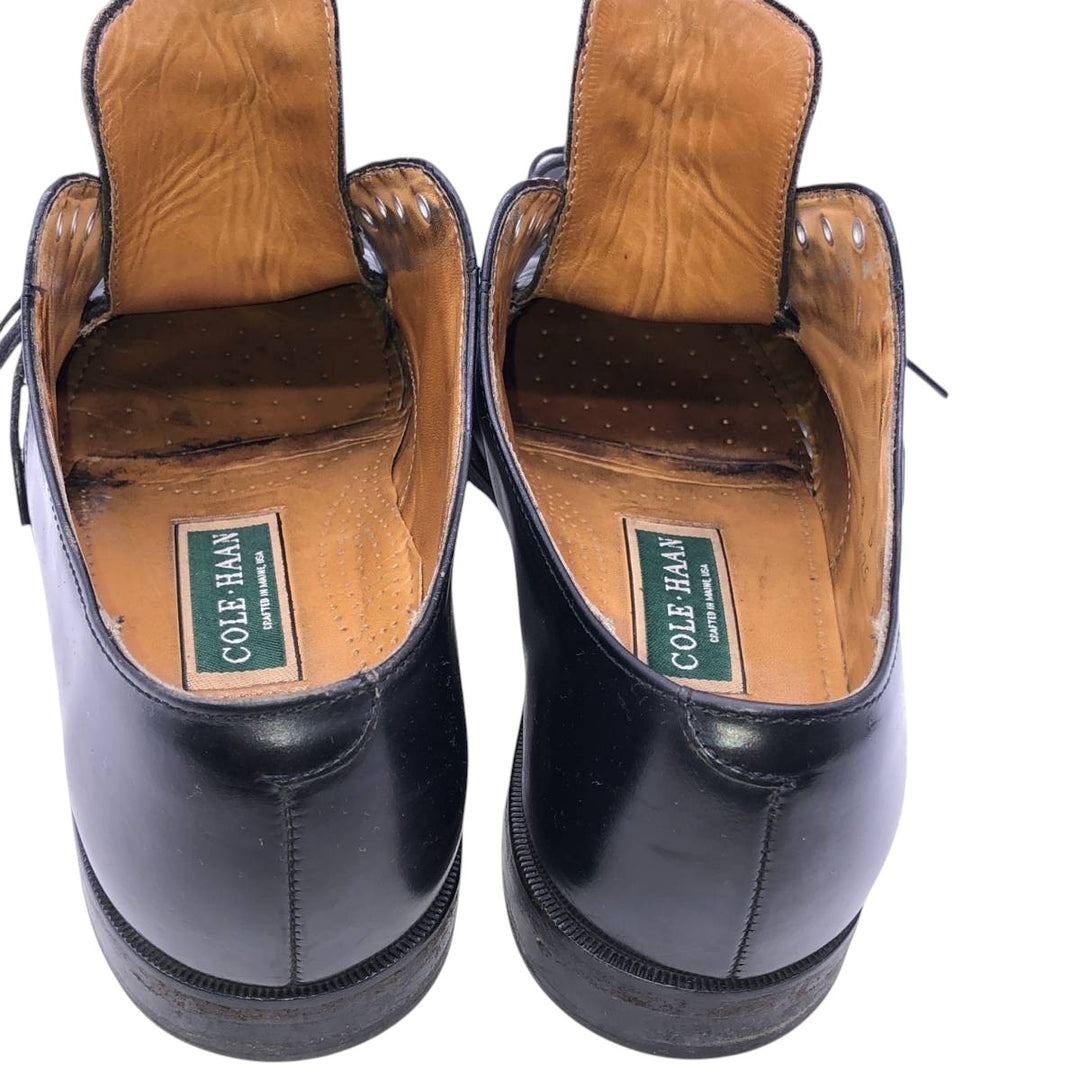 Cole Haan U-tip shoes, made in USA, size 8D Men's 26.0cm unclear black type Vintage Second Hand