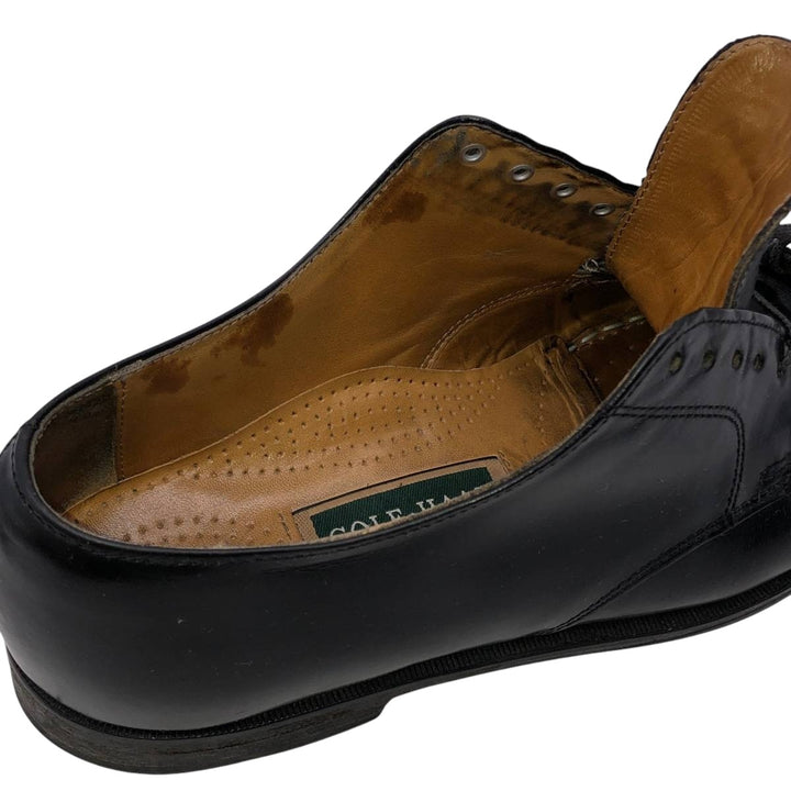 Cole Haan U-tip shoes, made in USA, size 8D Men's 26.0cm unclear black type Vintage Second Hand