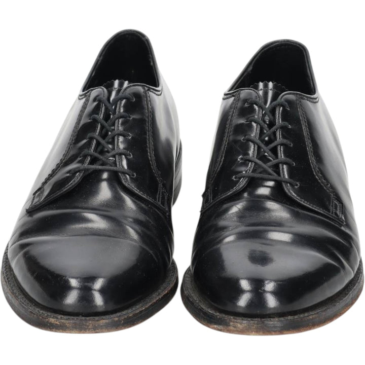 Florsheim U-tip shoes, made in the USA, size 9 1/2D Men's 27.5cm unclear black type Vintage Second Hand