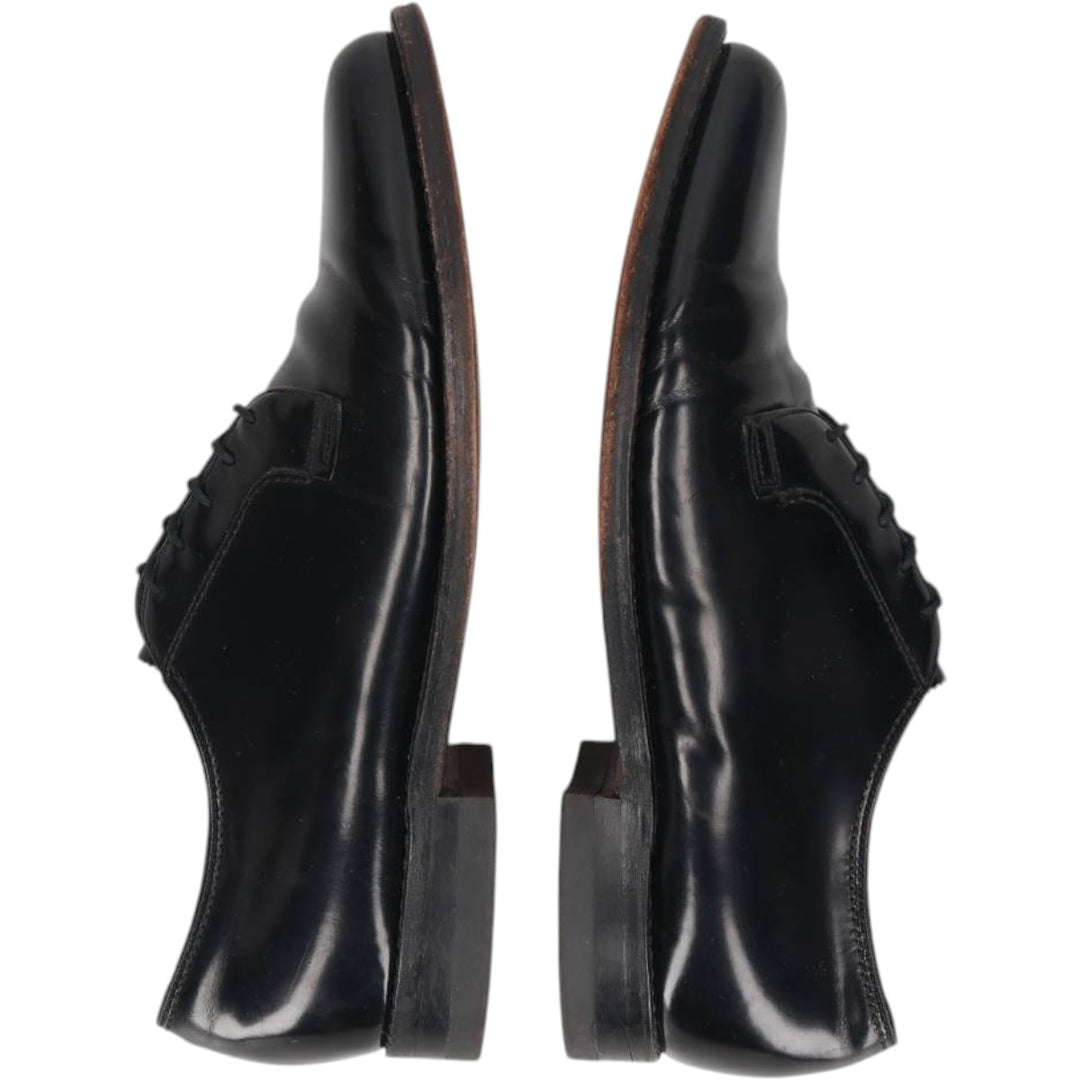 Florsheim U-tip shoes, made in the USA, size 9 1/2D Men's 27.5cm unclear black type Vintage Second Hand