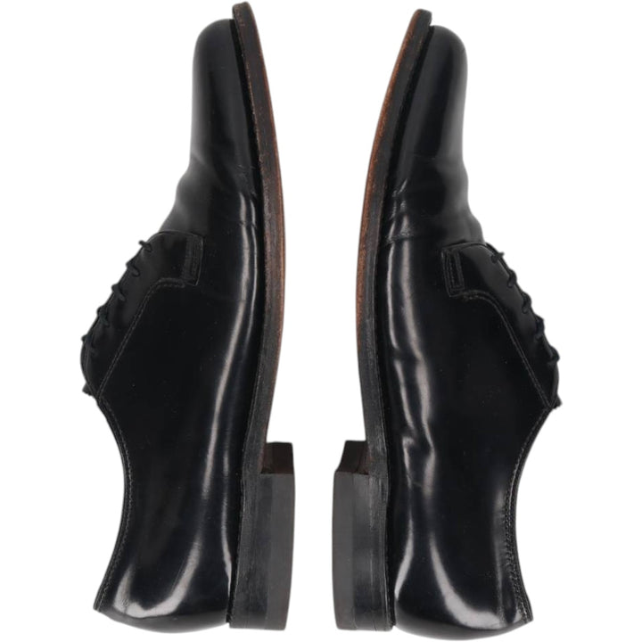 Florsheim U-tip shoes, made in the USA, size 9 1/2D Men's 27.5cm unclear black type Vintage Second Hand