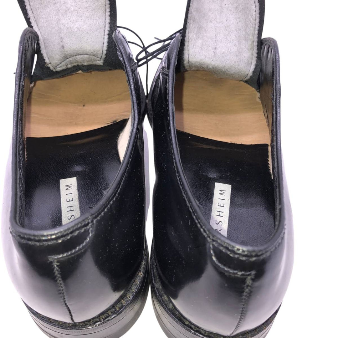 Florsheim U-tip shoes, made in the USA, size 9 1/2D Men's 27.5cm unclear black type Vintage Second Hand