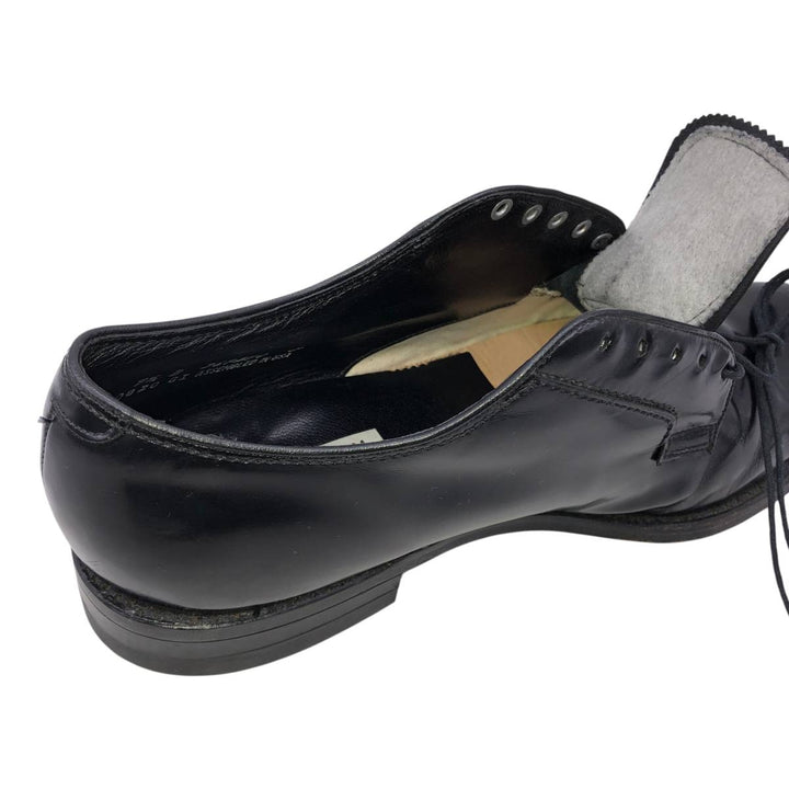 Florsheim U-tip shoes, made in the USA, size 9 1/2D Men's 27.5cm unclear black type Vintage Second Hand