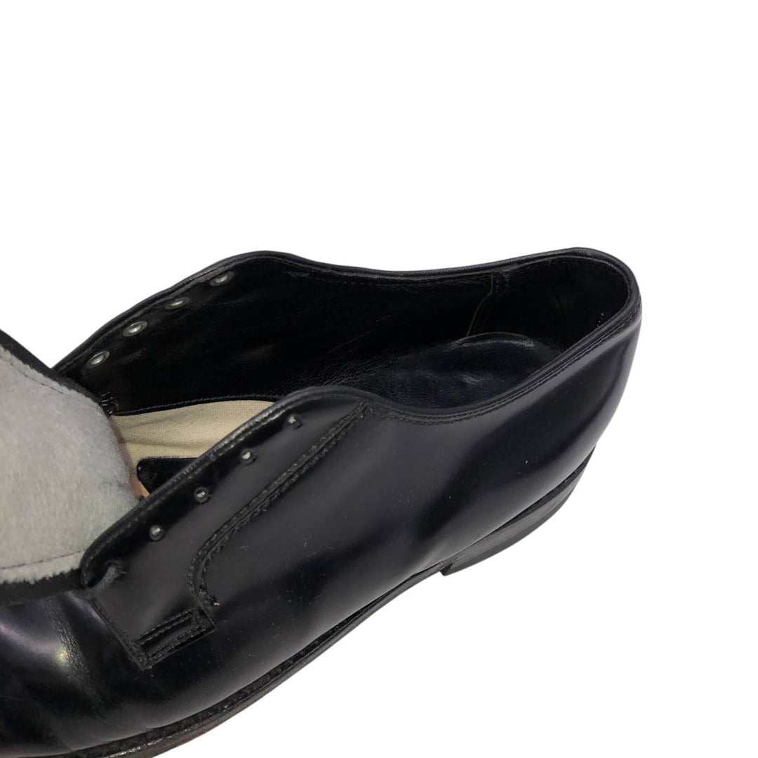 Florsheim U-tip shoes, made in the USA, size 9 1/2D Men's 27.5cm unclear black type Vintage Second Hand