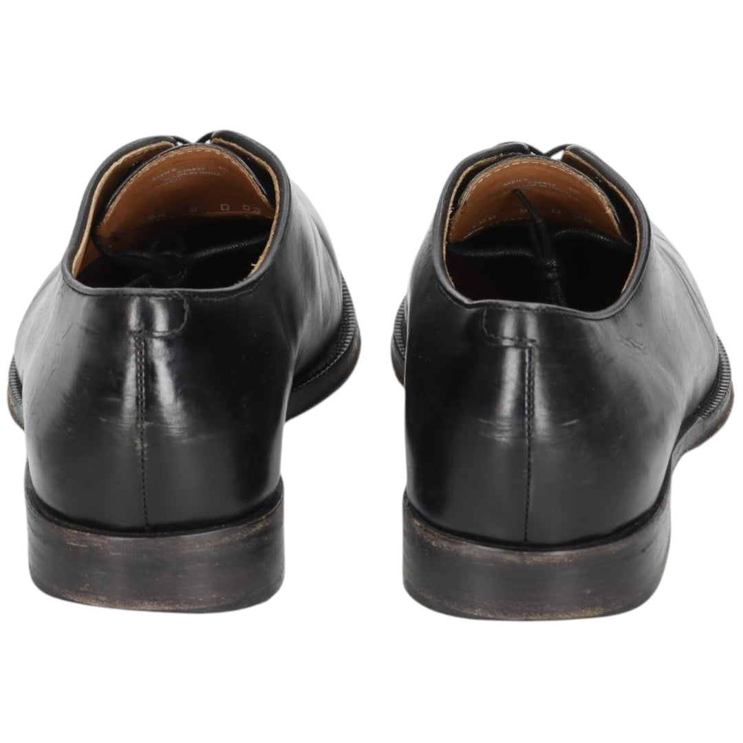 Cole Haan plain toe shoes, size 9D Men's 27.0cm unclear black type Vintage Second Hand