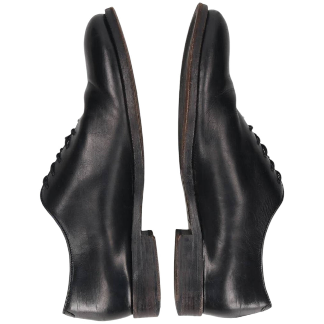 Cole Haan plain toe shoes, size 9D Men's 27.0cm unclear black type Vintage Second Hand