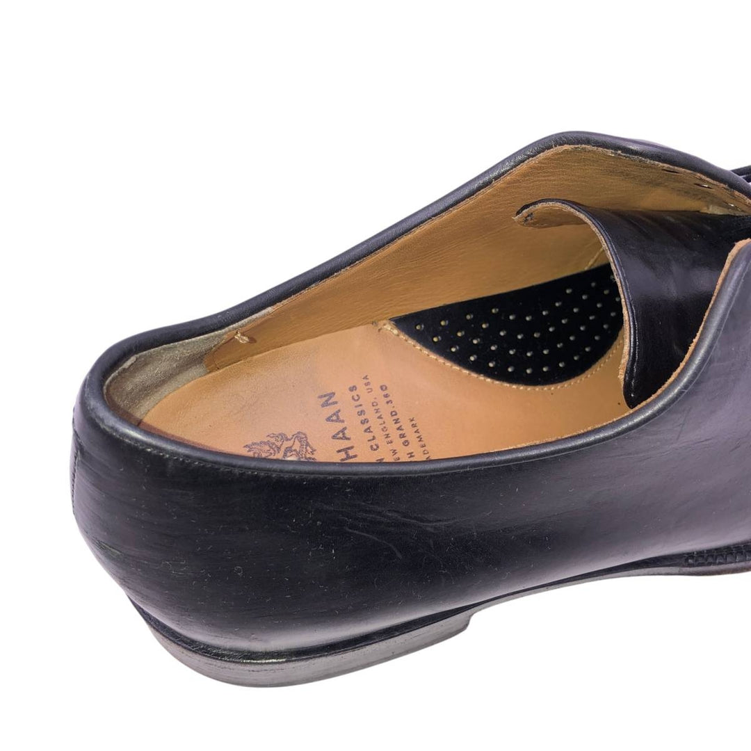 Cole Haan plain toe shoes, size 9D Men's 27.0cm unclear black type Vintage Second Hand