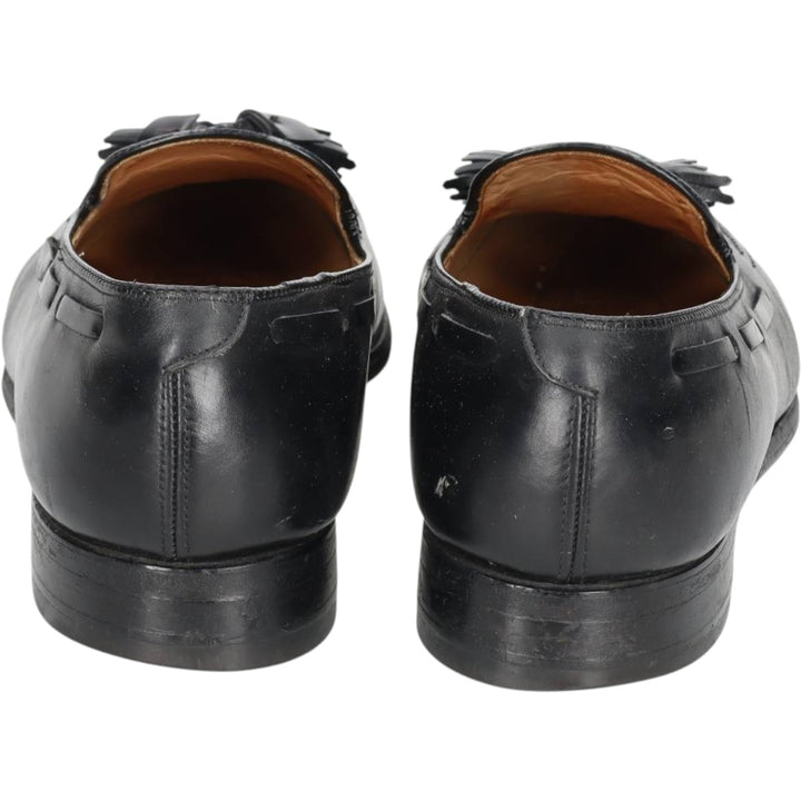 Johnston & Murphy ARISTOCRAFT Tassel Loafers, Size 9 1/2D Men's 27.5cm unclear black type Vintage Second Hand
