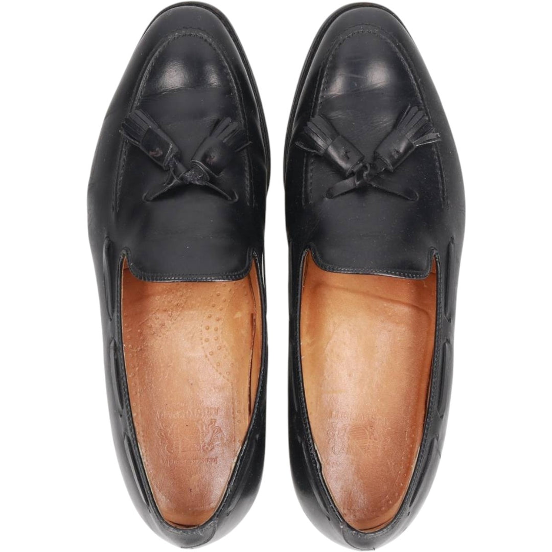 Johnston & Murphy ARISTOCRAFT Tassel Loafers, Size 9 1/2D Men's 27.5cm unclear black type Vintage Second Hand