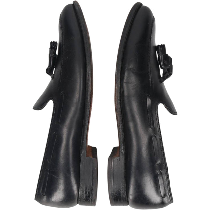 Johnston & Murphy ARISTOCRAFT Tassel Loafers, Size 9 1/2D Men's 27.5cm unclear black type Vintage Second Hand