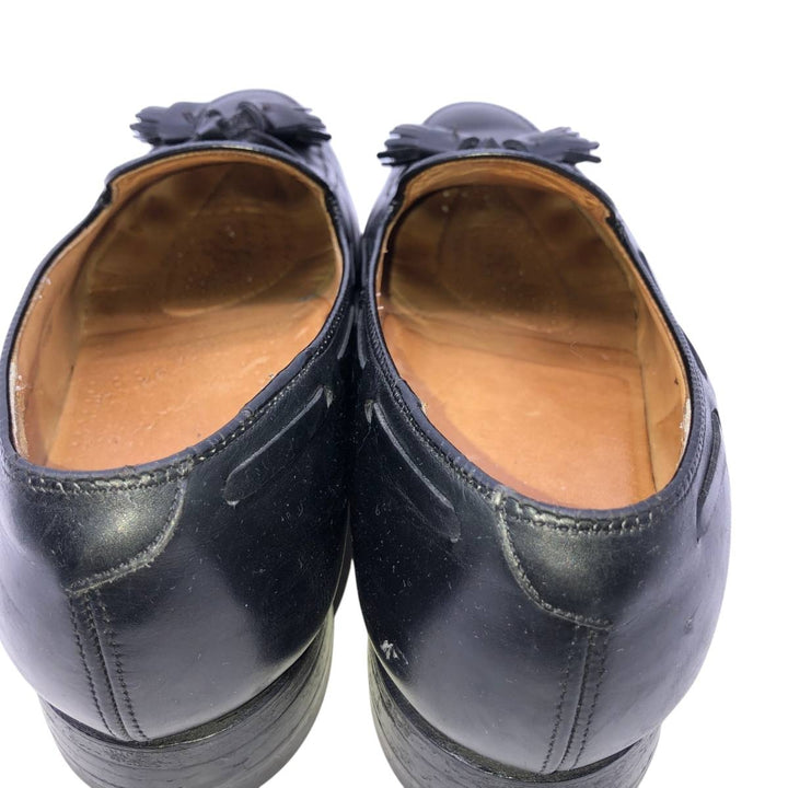 Johnston & Murphy ARISTOCRAFT Tassel Loafers, Size 9 1/2D Men's 27.5cm unclear black type Vintage Second Hand