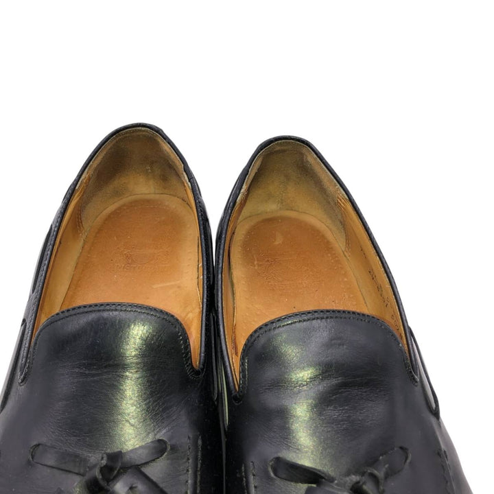 Johnston & Murphy ARISTOCRAFT Tassel Loafers, Size 9 1/2D Men's 27.5cm unclear black type Vintage Second Hand