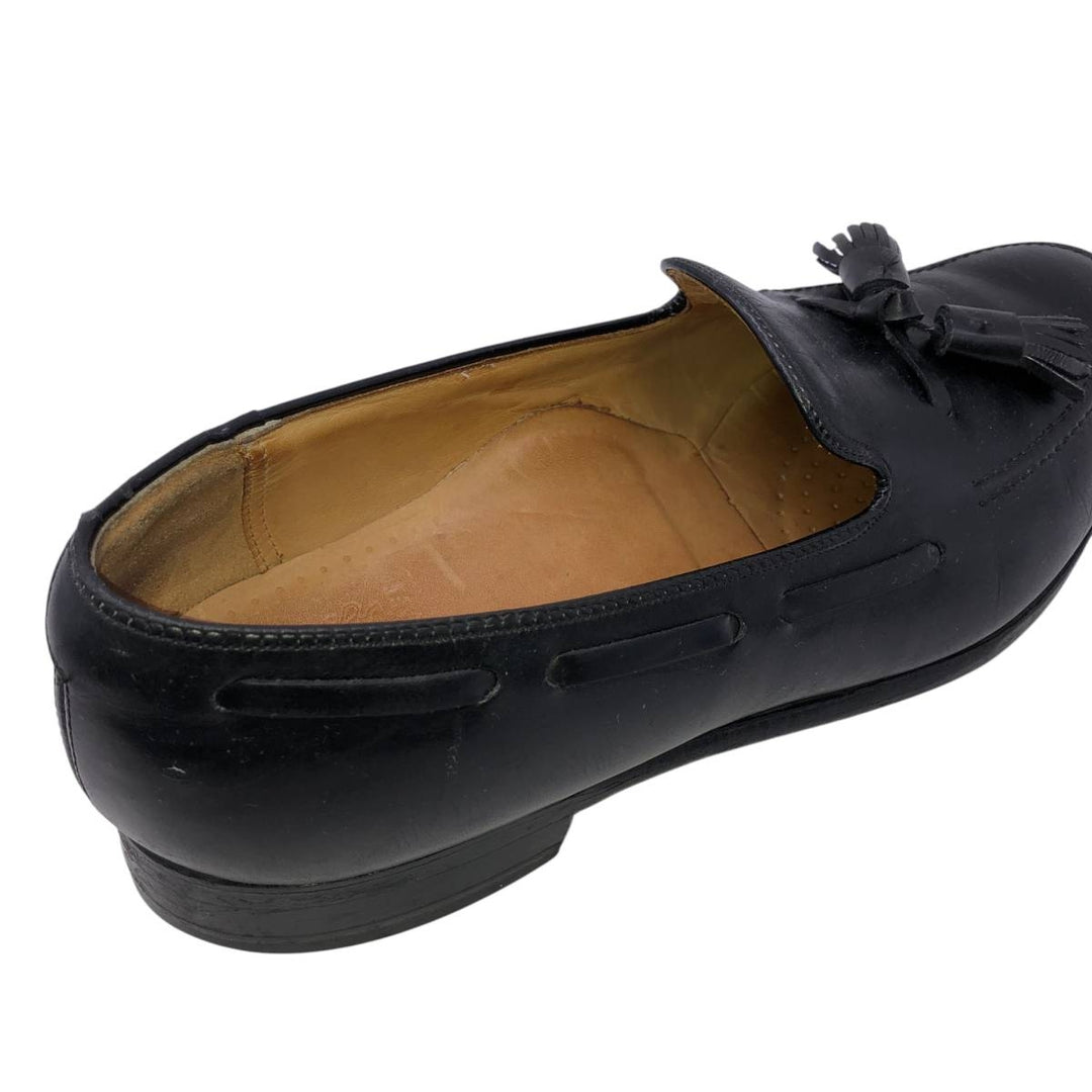Johnston & Murphy ARISTOCRAFT Tassel Loafers, Size 9 1/2D Men's 27.5cm unclear black type Vintage Second Hand