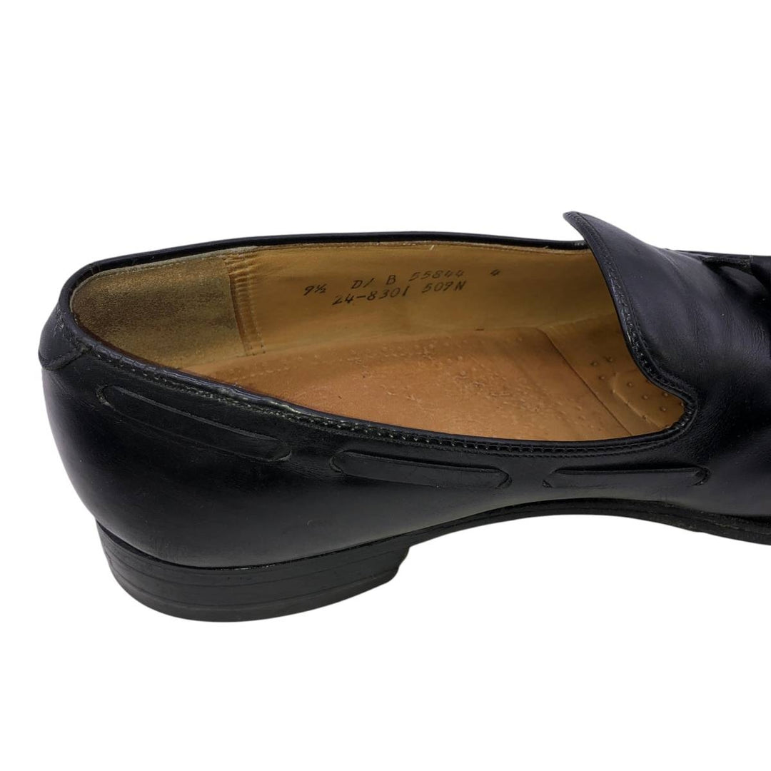 Johnston & Murphy ARISTOCRAFT Tassel Loafers, Size 9 1/2D Men's 27.5cm unclear black type Vintage Second Hand