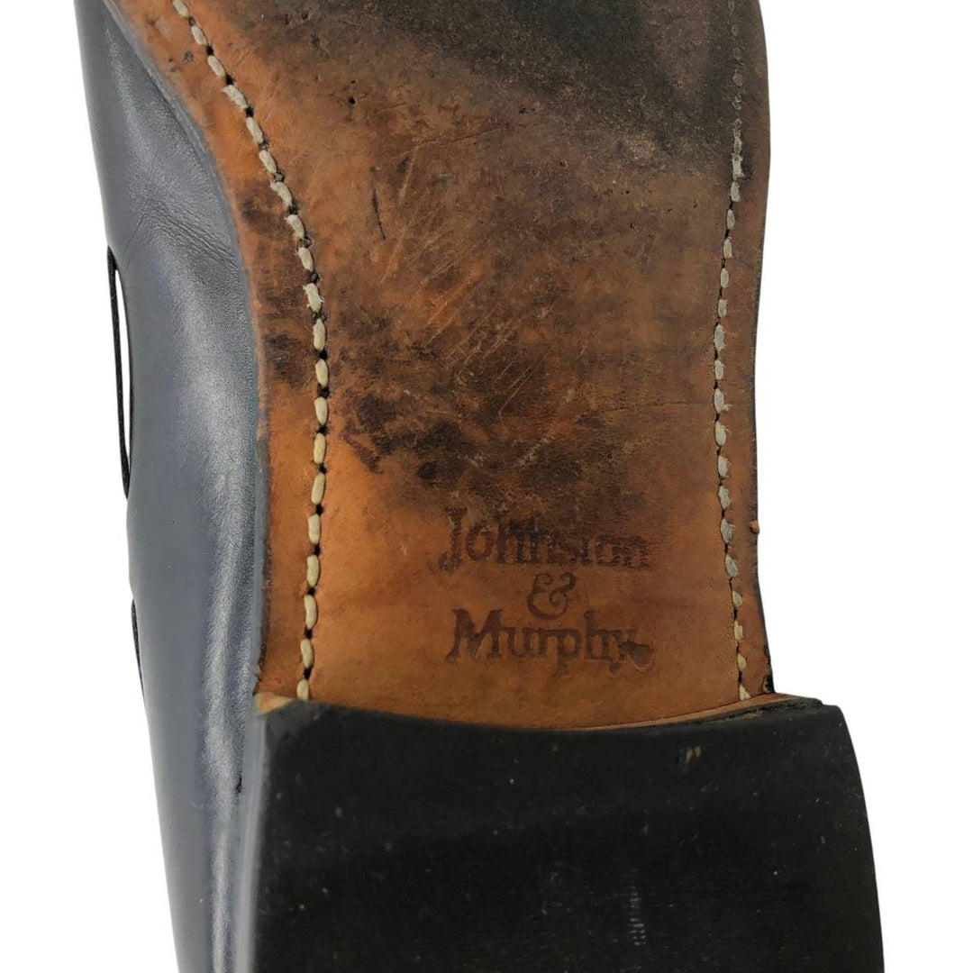 Johnston & Murphy ARISTOCRAFT Tassel Loafers, Size 9 1/2D Men's 27.5cm unclear black type Vintage Second Hand