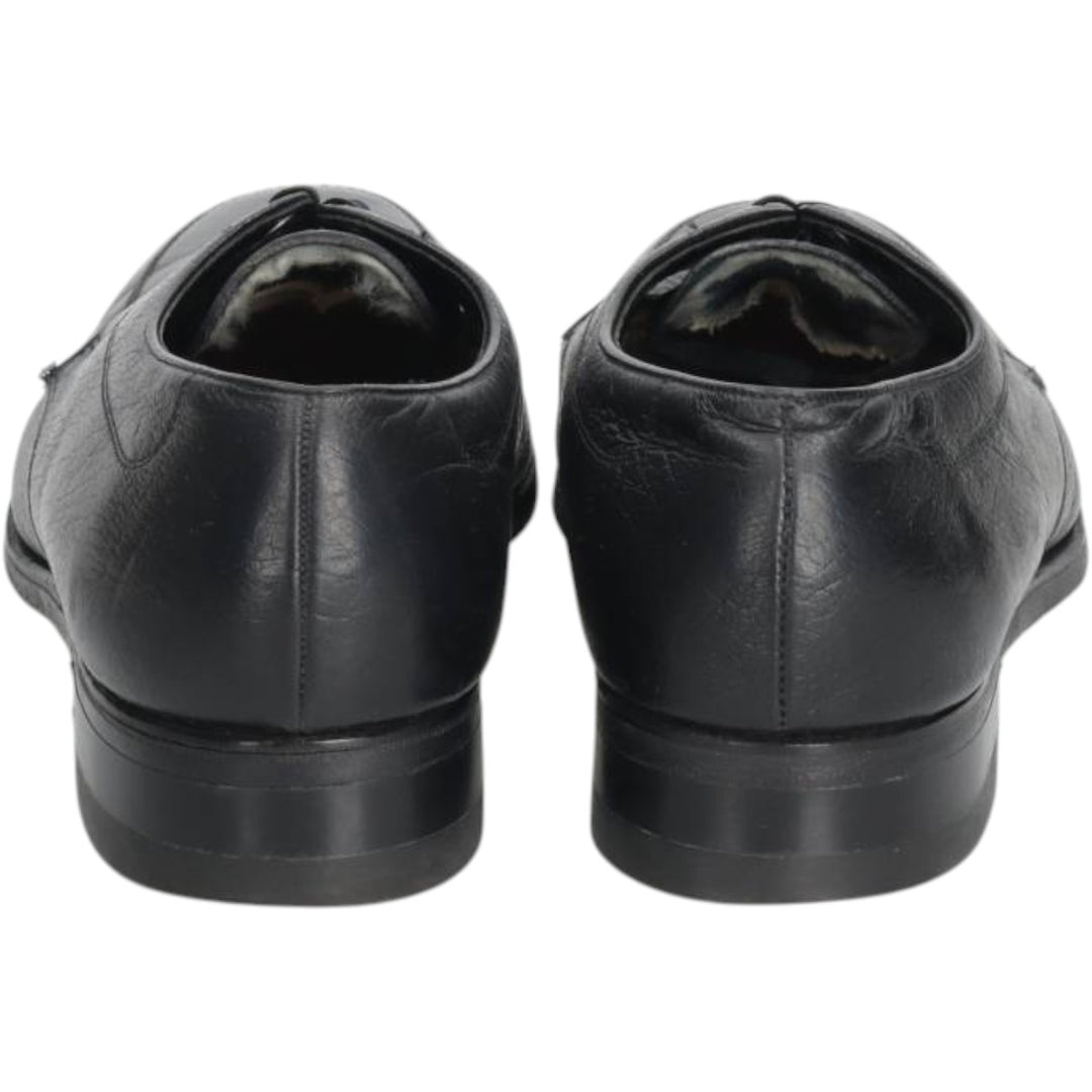 Florsheim U-tip shoes, size 8D Men's 26.0cm unclear black type Vintage Second Hand