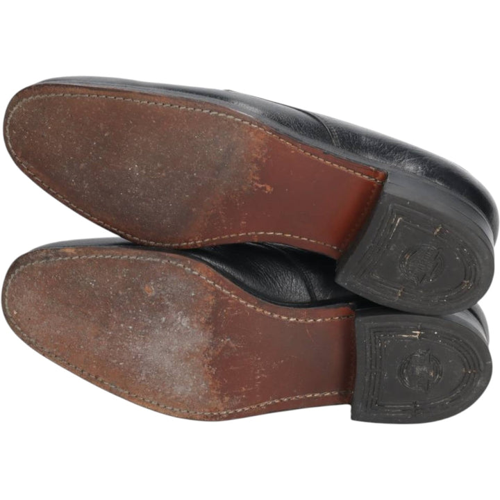 Florsheim U-tip shoes, size 8D Men's 26.0cm unclear black type Vintage Second Hand