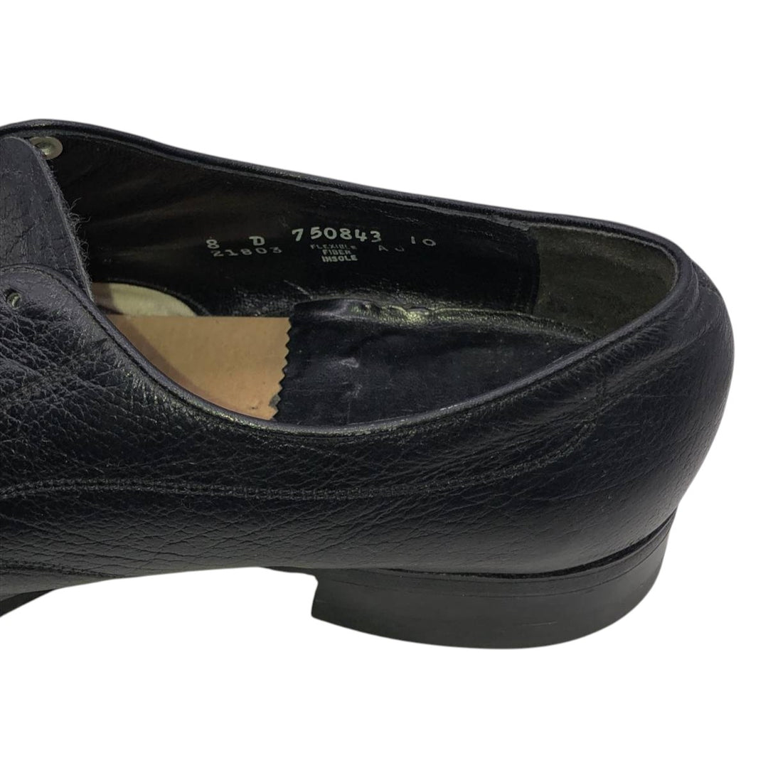 Florsheim U-tip shoes, size 8D Men's 26.0cm unclear black type Vintage Second Hand